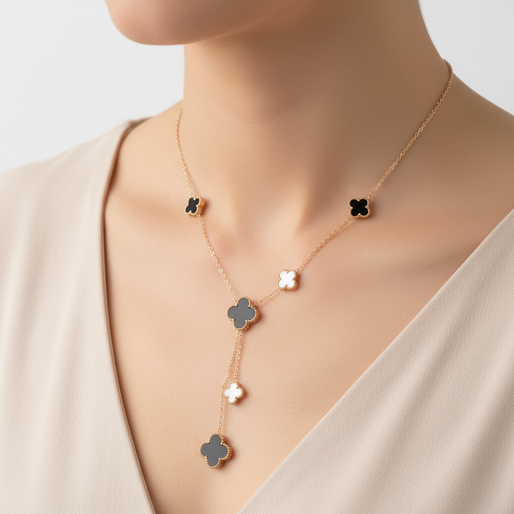 Fyrklöver Halsband / Shell Pendant