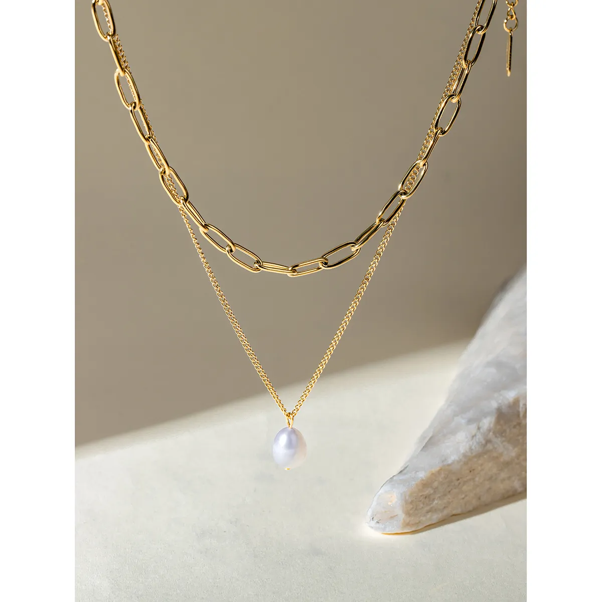Collier Sarita Double chaîne