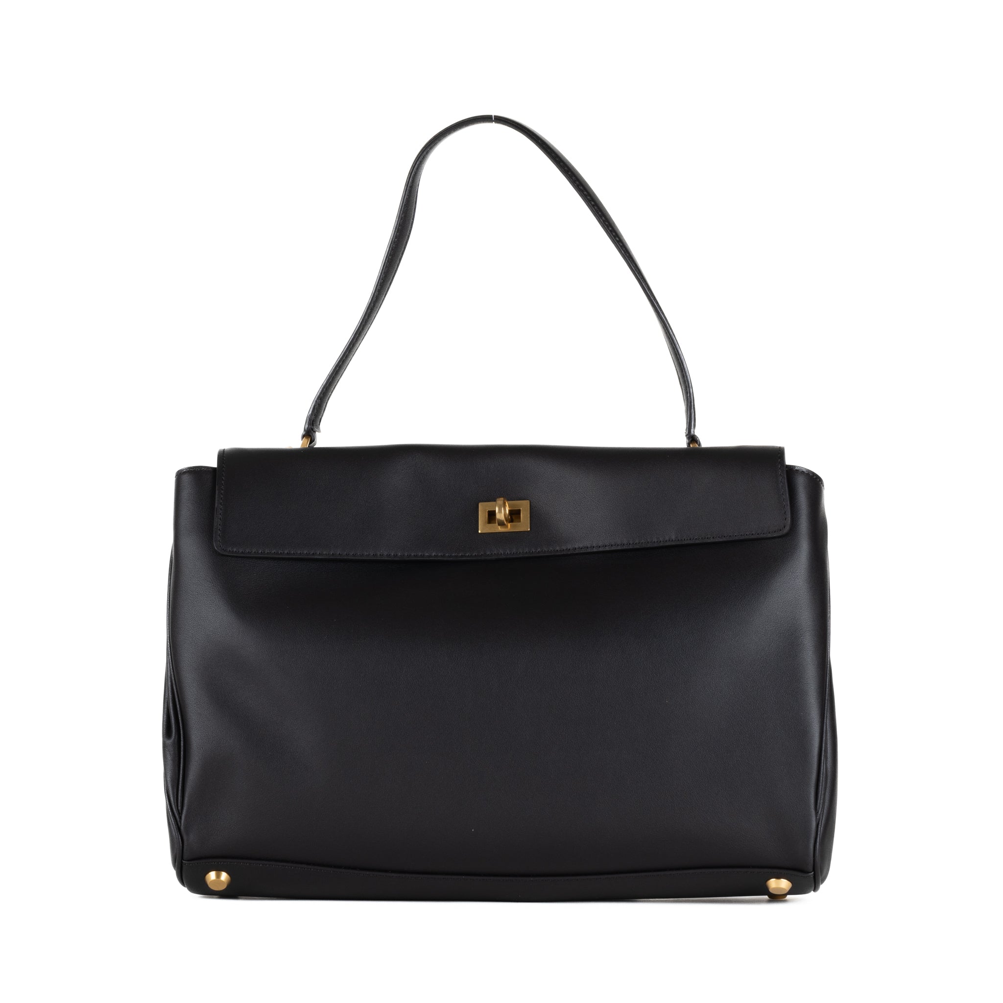 Sac à main en cuir Bianca 36 - noir