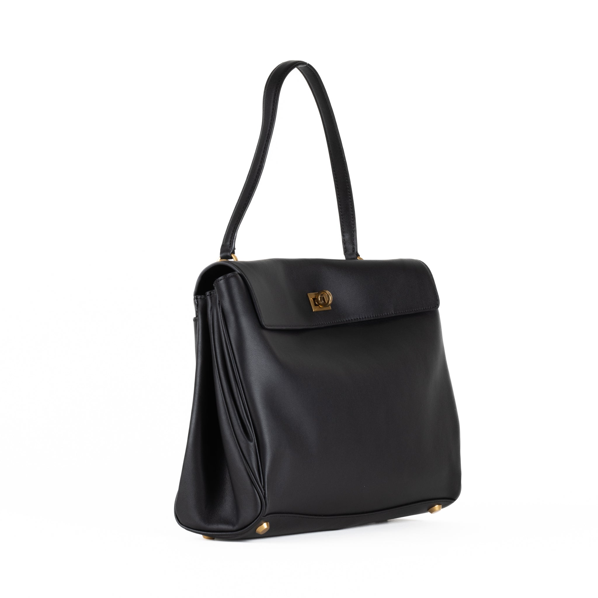 Sac à main en cuir Bianca 36 - noir