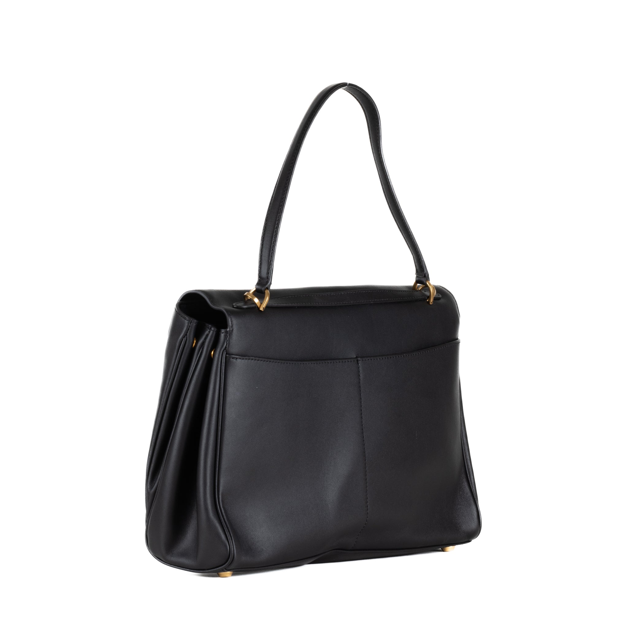 Sac à main en cuir Bianca 36 - noir