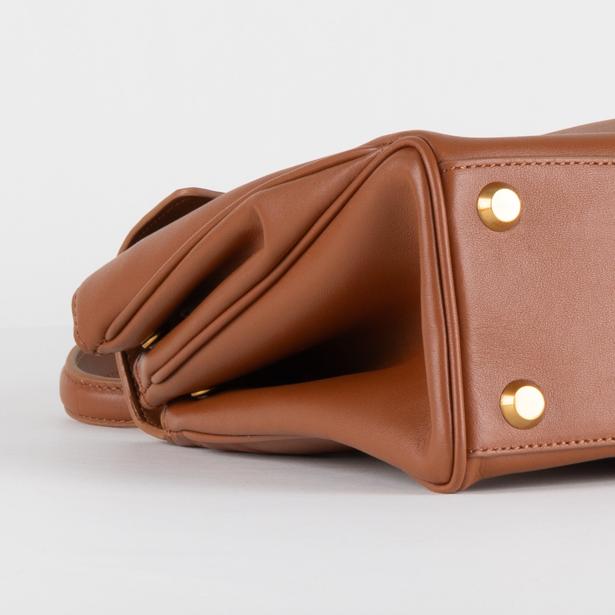 Bianca Leather Handbag 36 - Camel