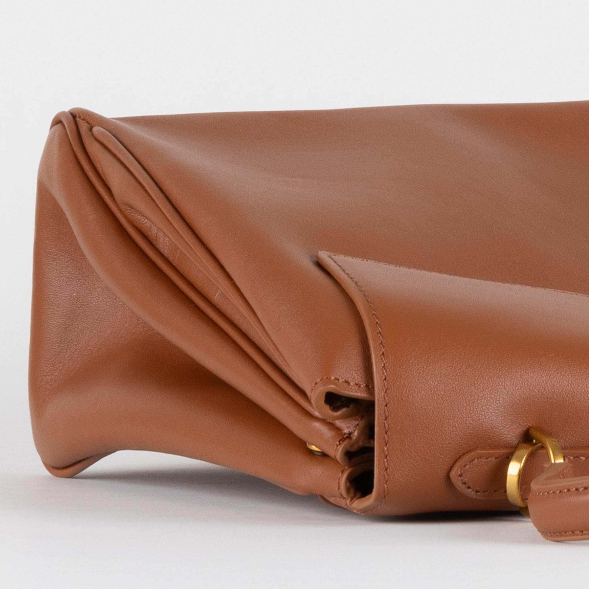 Bianca Leather Handbag 36 - Camel