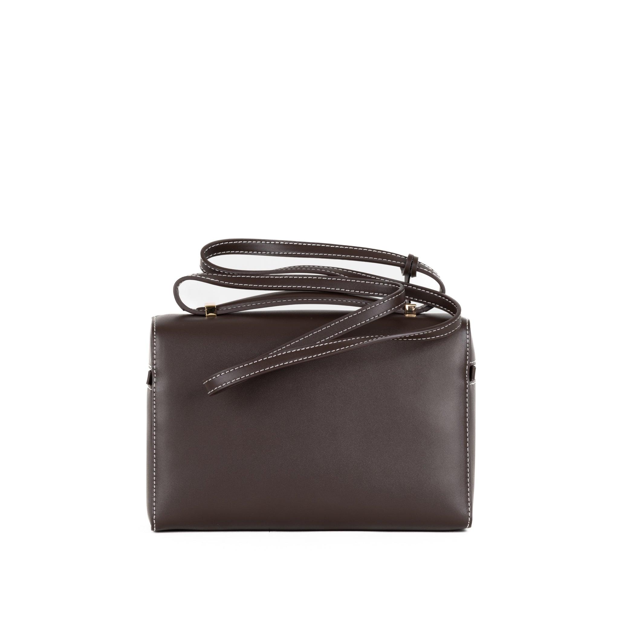 Sac à main en cuir Coralie 23 - marron