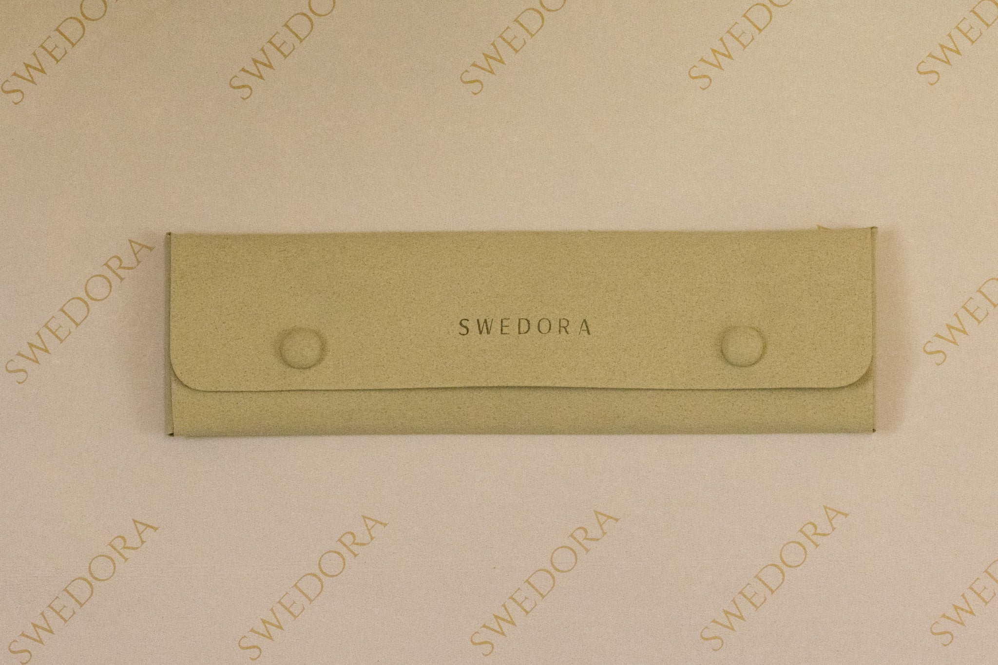 Smykkerpose til halskjeder og armbånd- grønn