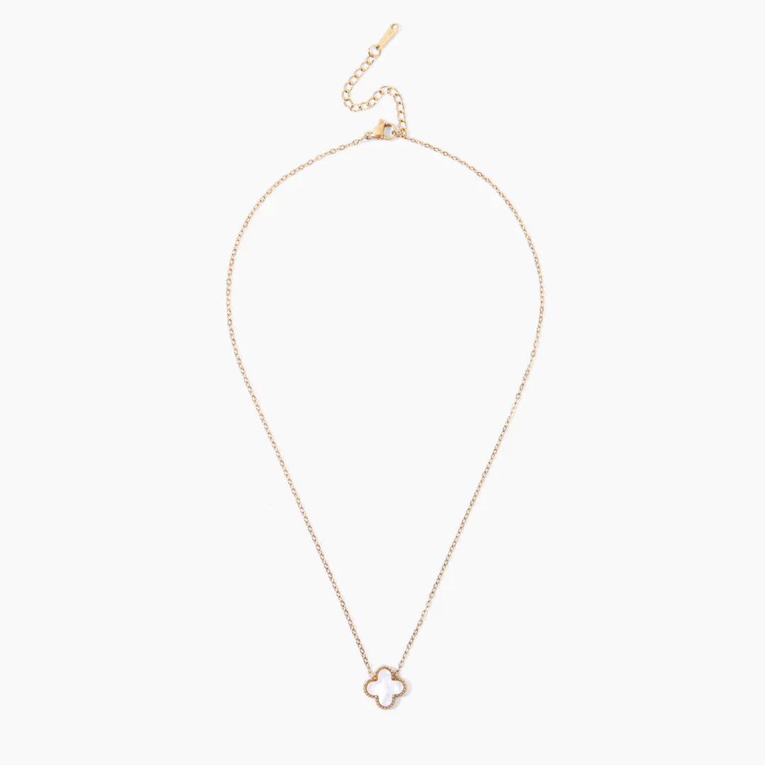 Collier de trèfle Diana quatre feuilles