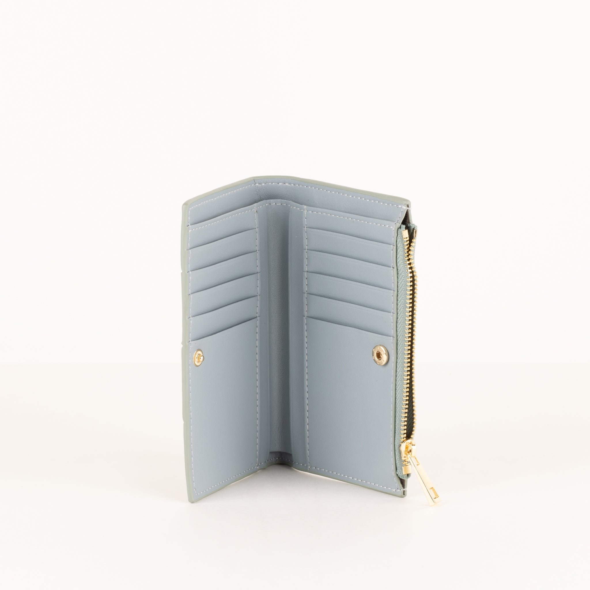 Dundee Leather Wallet 14 - Blå