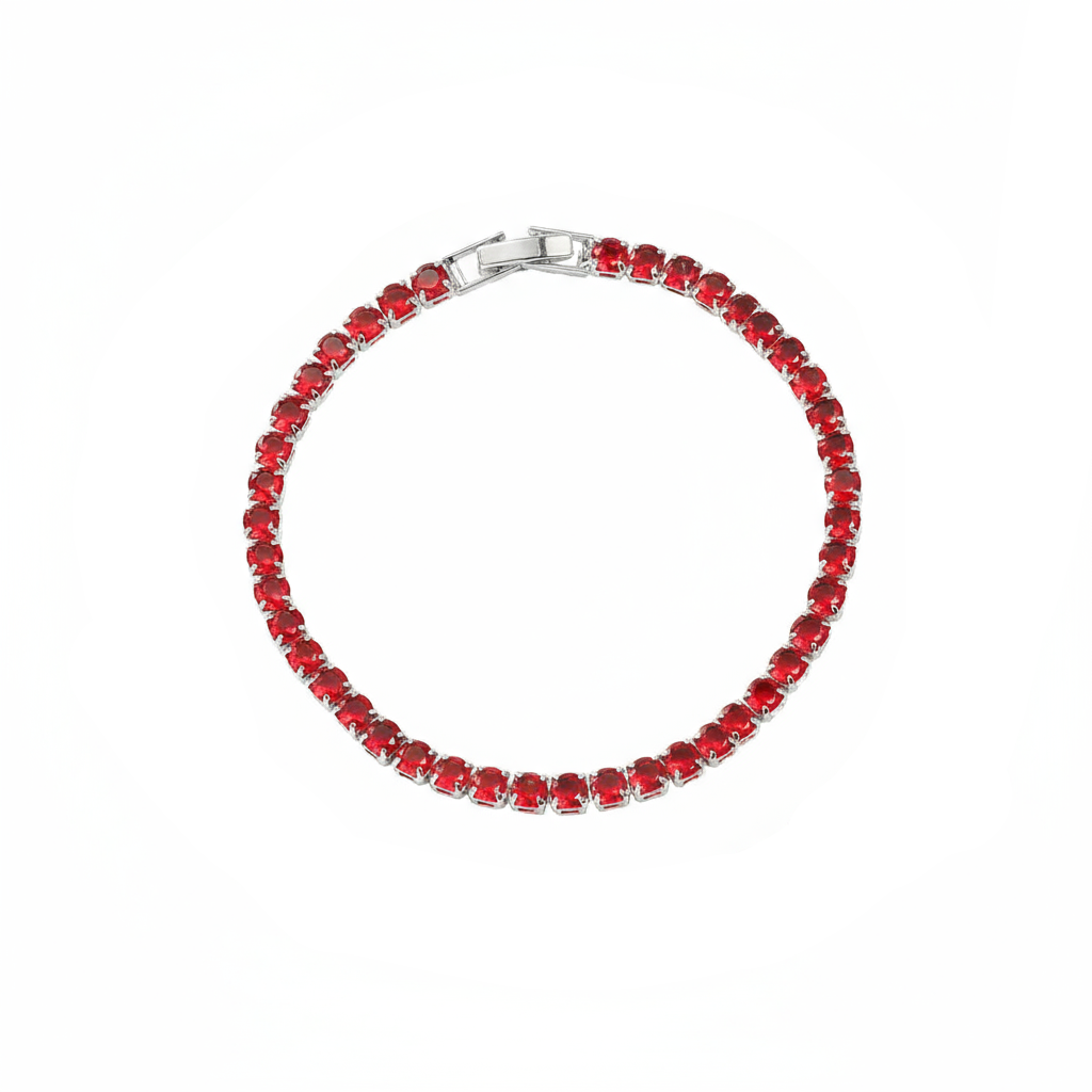 Éléonore Armbånd sølv rosa farve