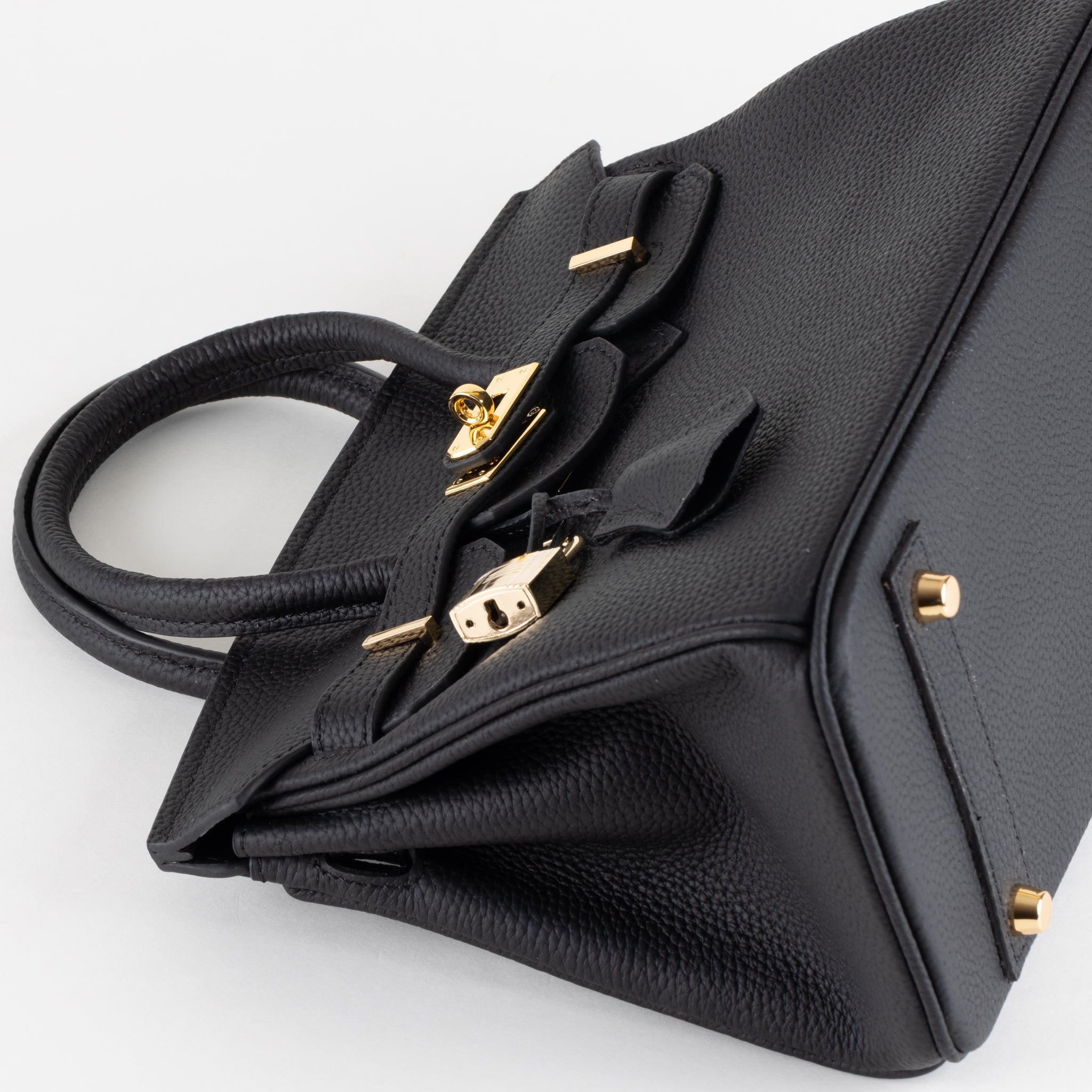 Sac à main en cuir Ella 25 - noir