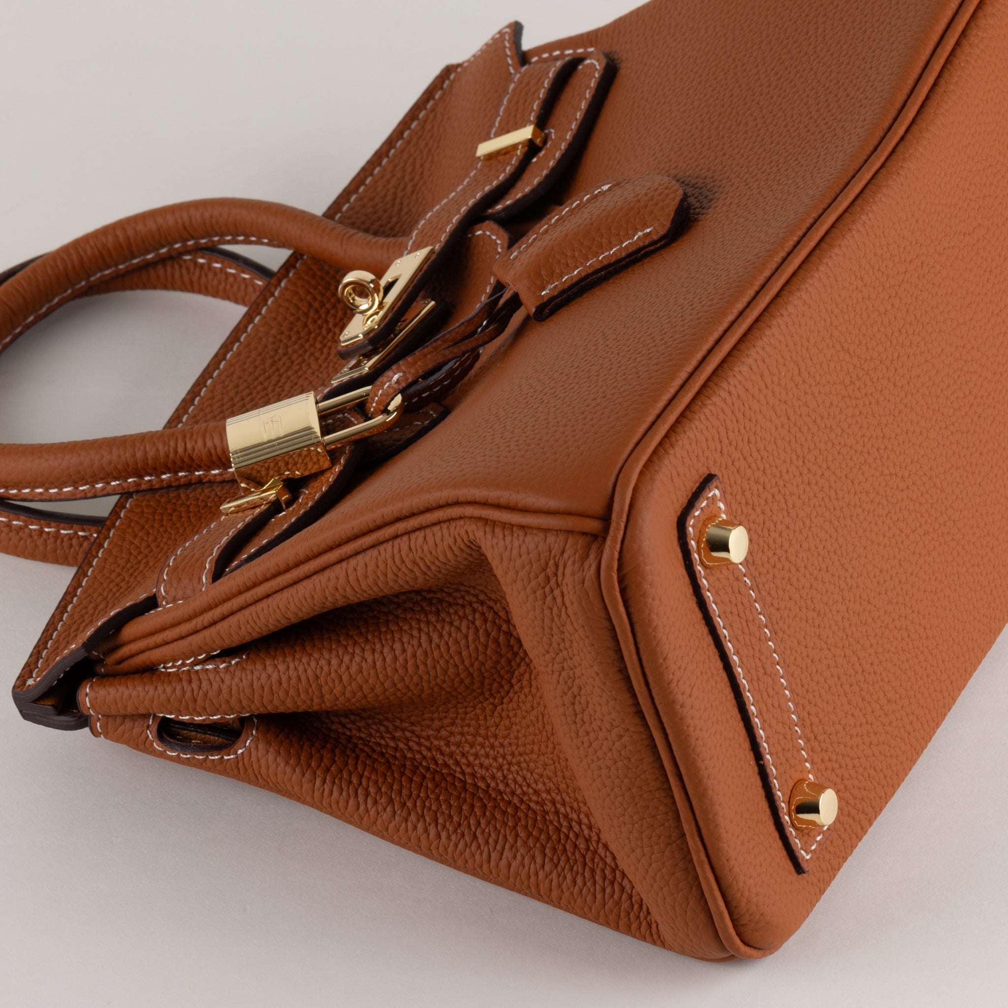 Sac à main en cuir Ella 25 - marron