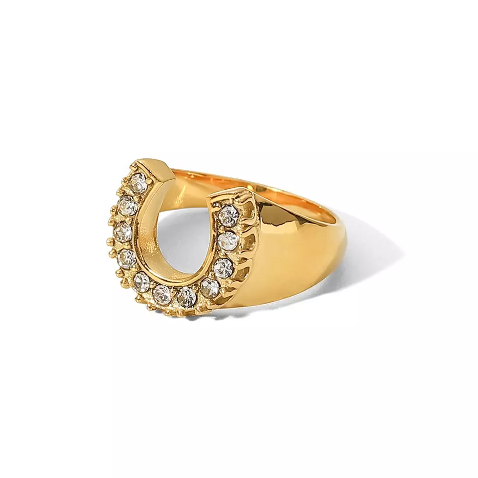 Ella Horseshoe Ring