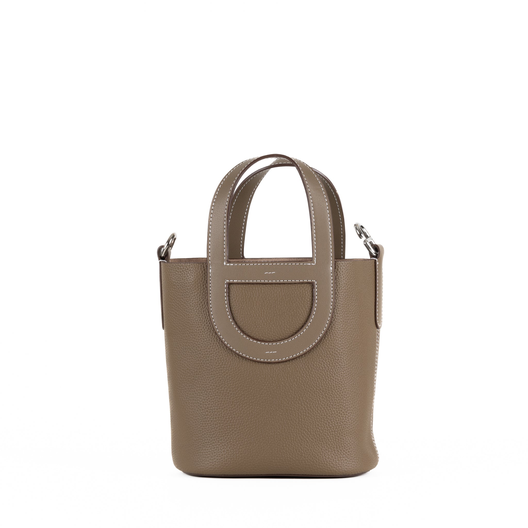 Sac à main en cuir Elodie 18 - Umber