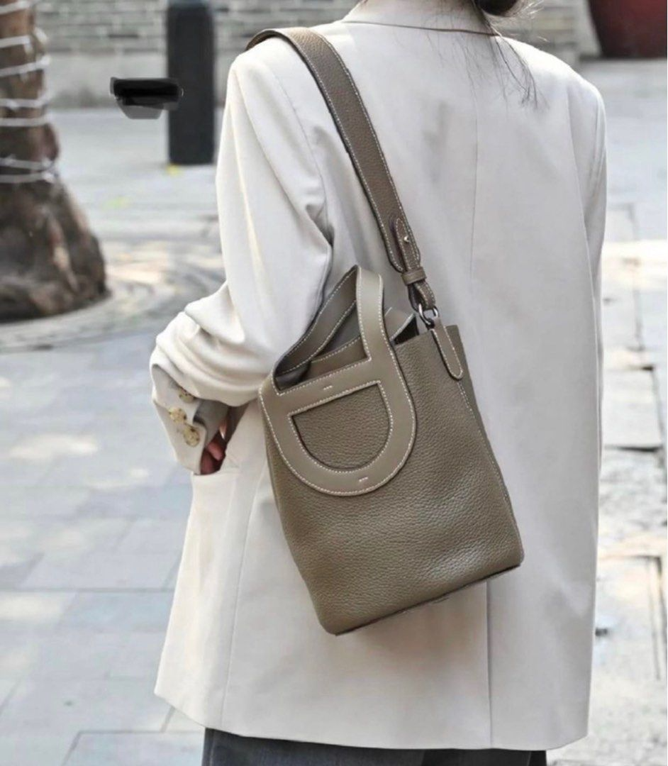 Sac à main en cuir Elodie 18 - Umber