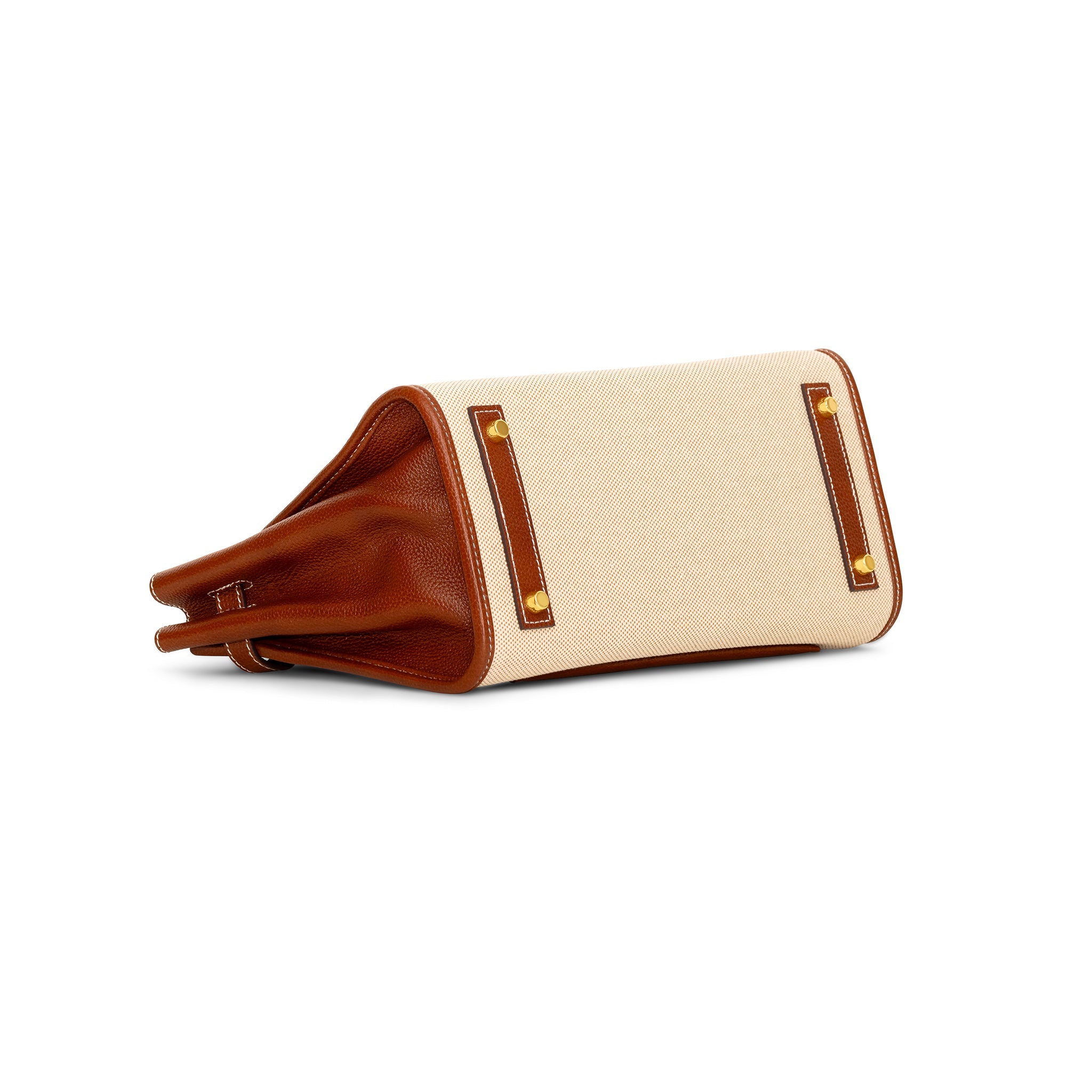 Furry Inside Out Handbag 30 - Brown
