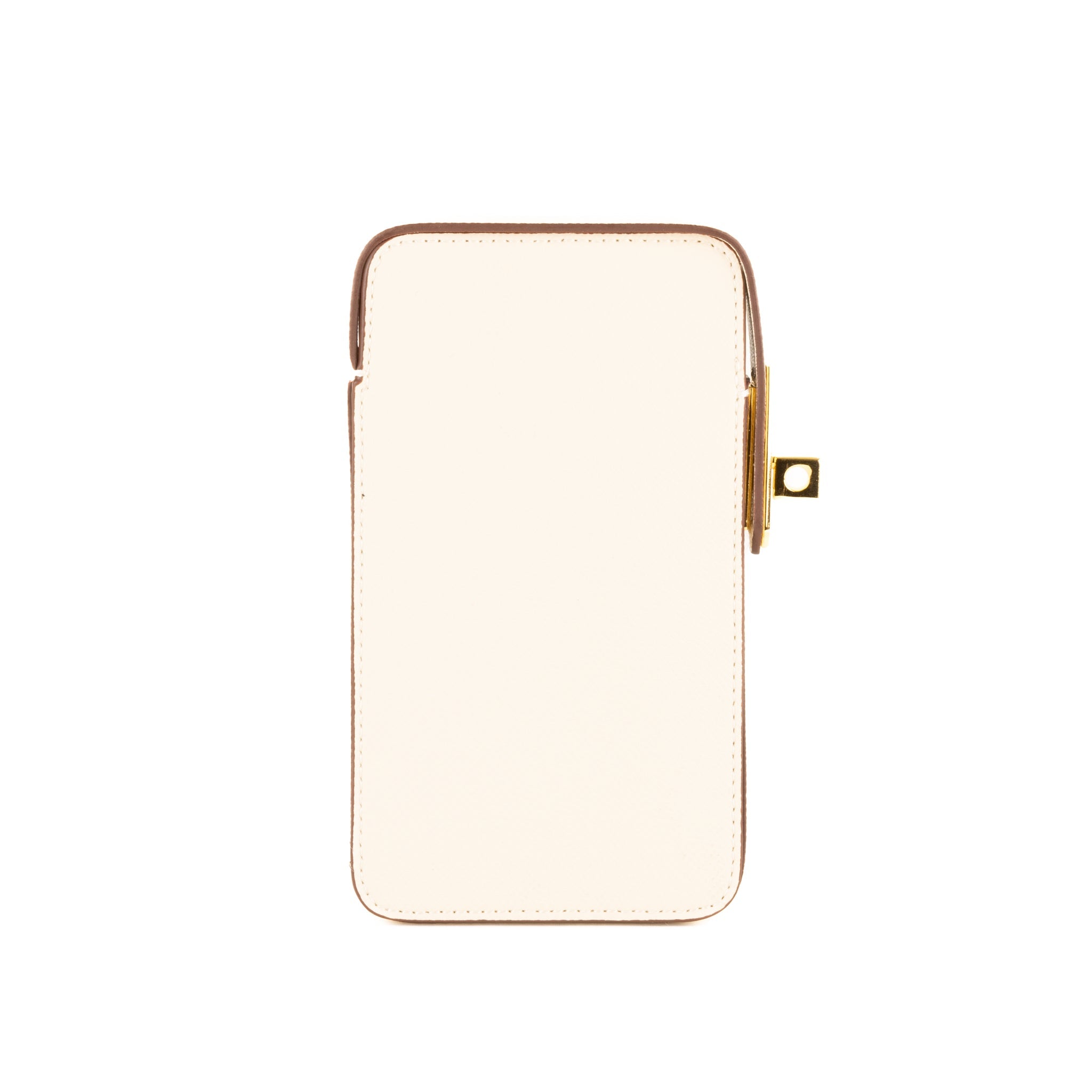 Fairlie Leather Mobile Bag 18 - Crème