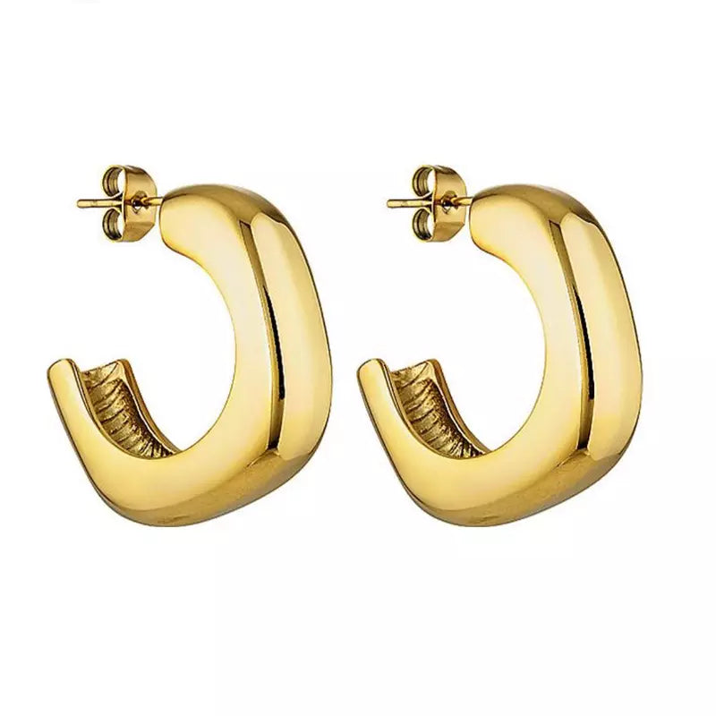 Boucles d'oreilles ouvertes de fiola
