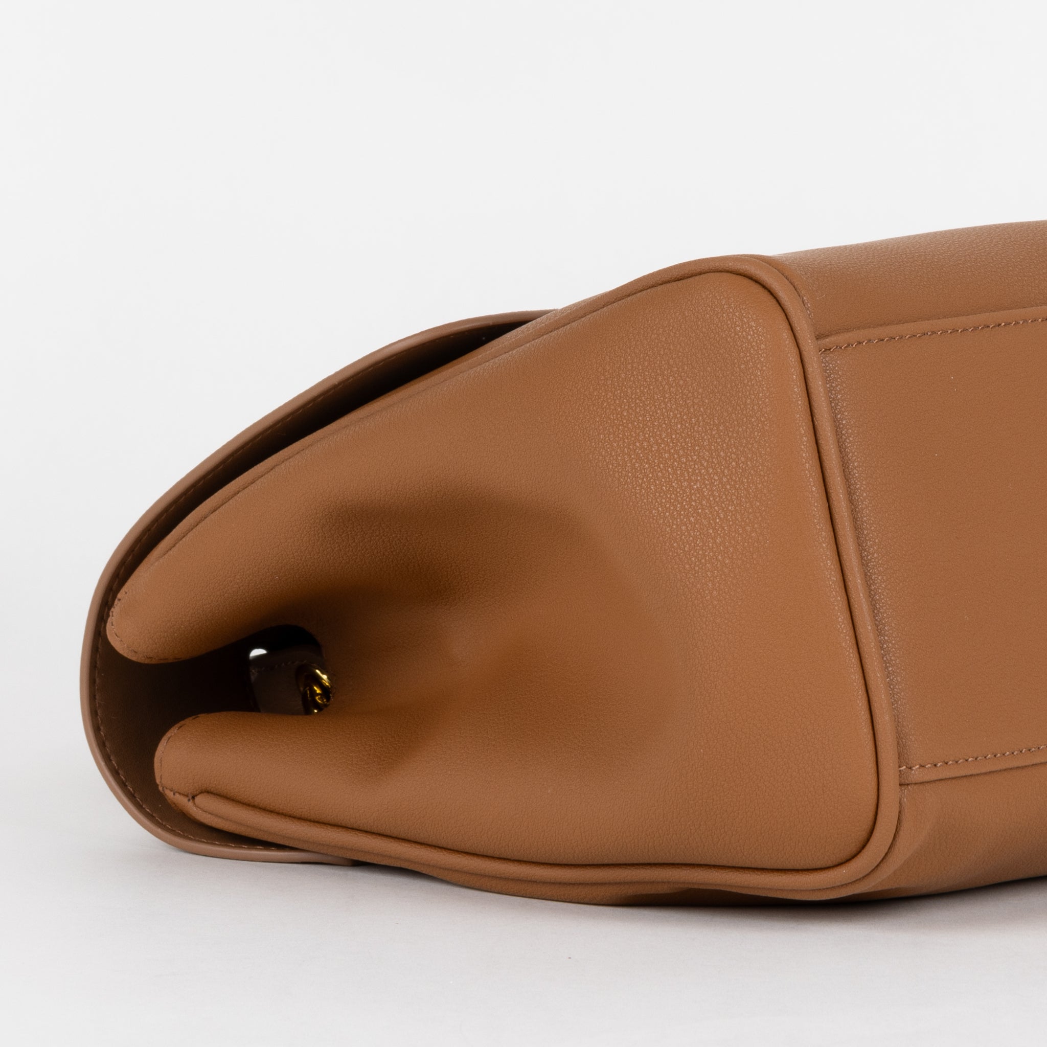 Sac à main en cuir Gisèle 28 - marron