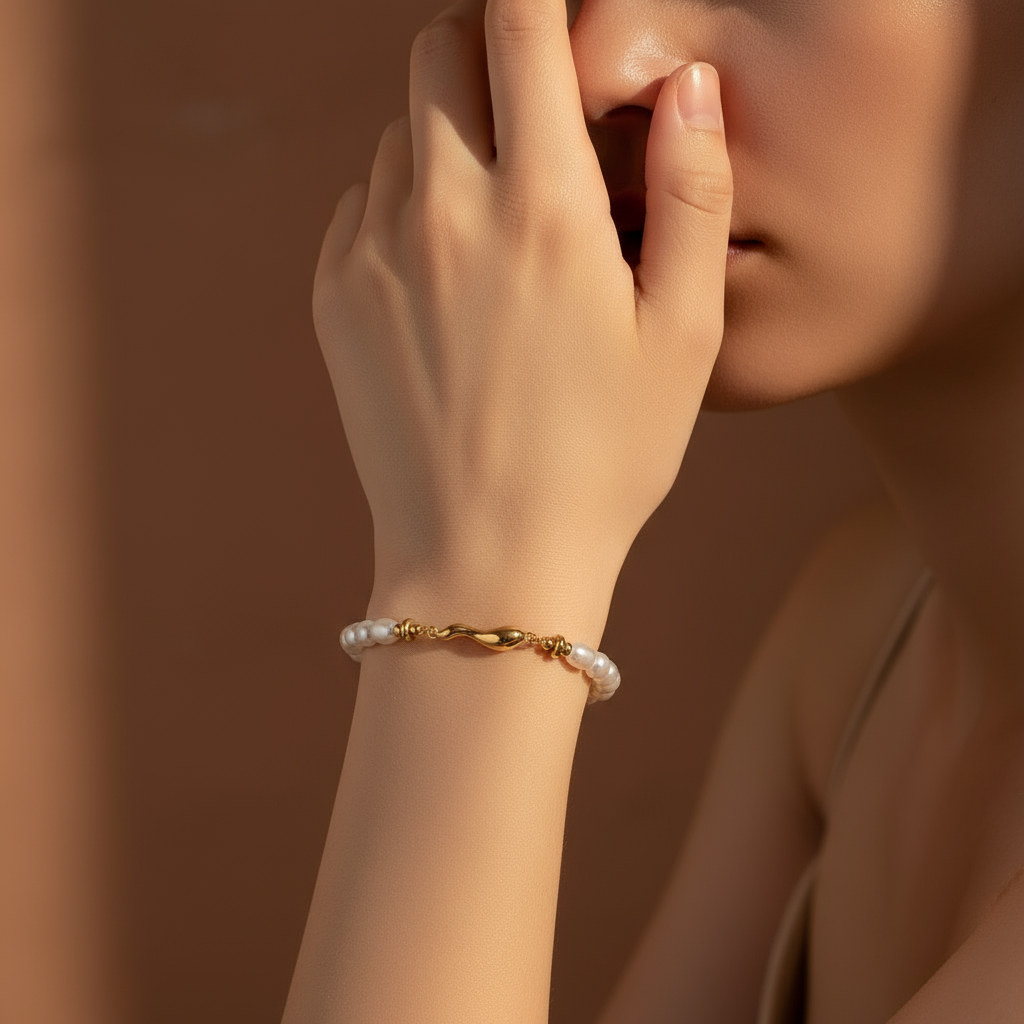 Gleam perle Armbånd