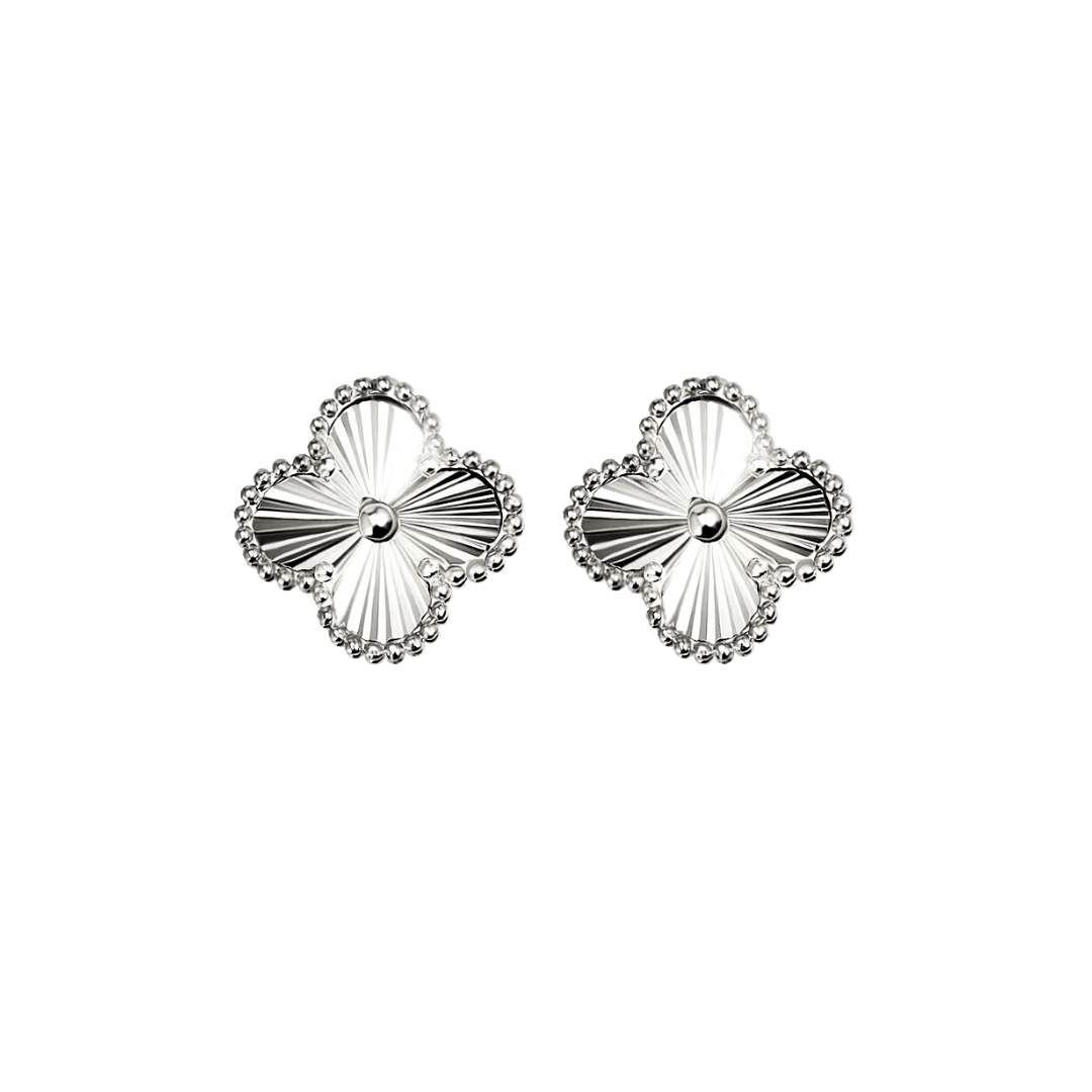 Estella Silver Four Boucles d'oreilles en tissu