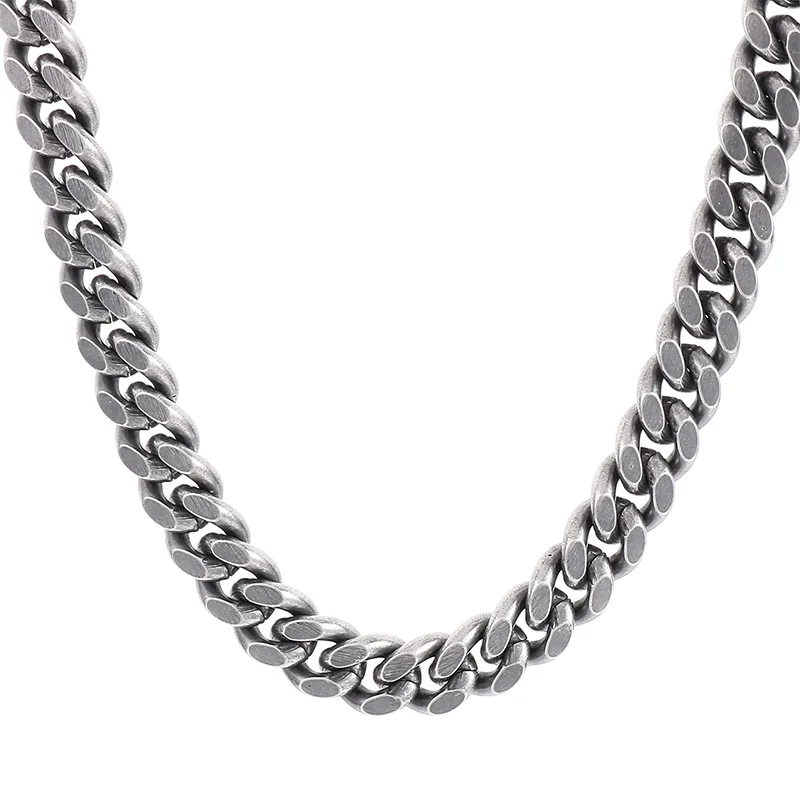 Serge Halskette-Silber Herren Halsband-Gentlemen's Lifestyle-Swedora