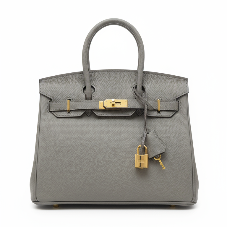 Joelle Läder Handväska 30 - Iron Grey