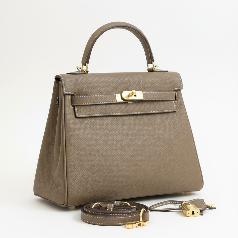 Lili Nahkalaukku 28 - Peanut