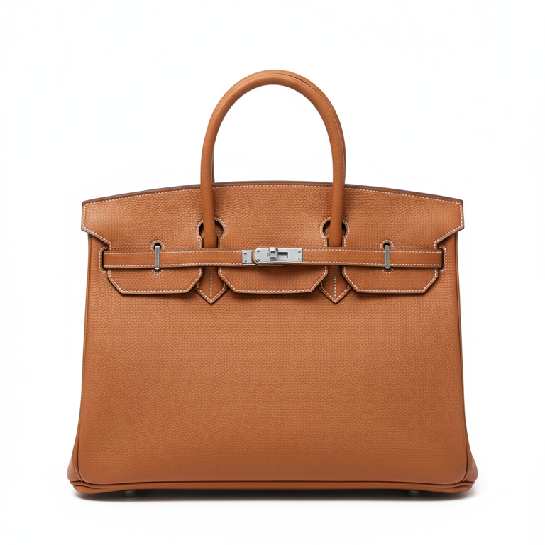 Joelle Leder Handtasche 30 - Crème