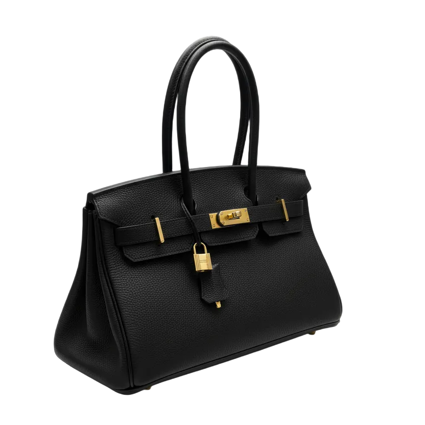 Viktoria Läder Handväska 40 - Black