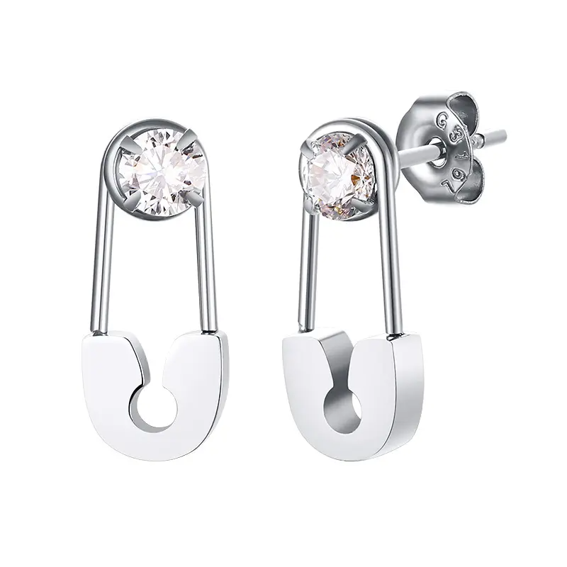 Jessie Silver Stud Øreringe