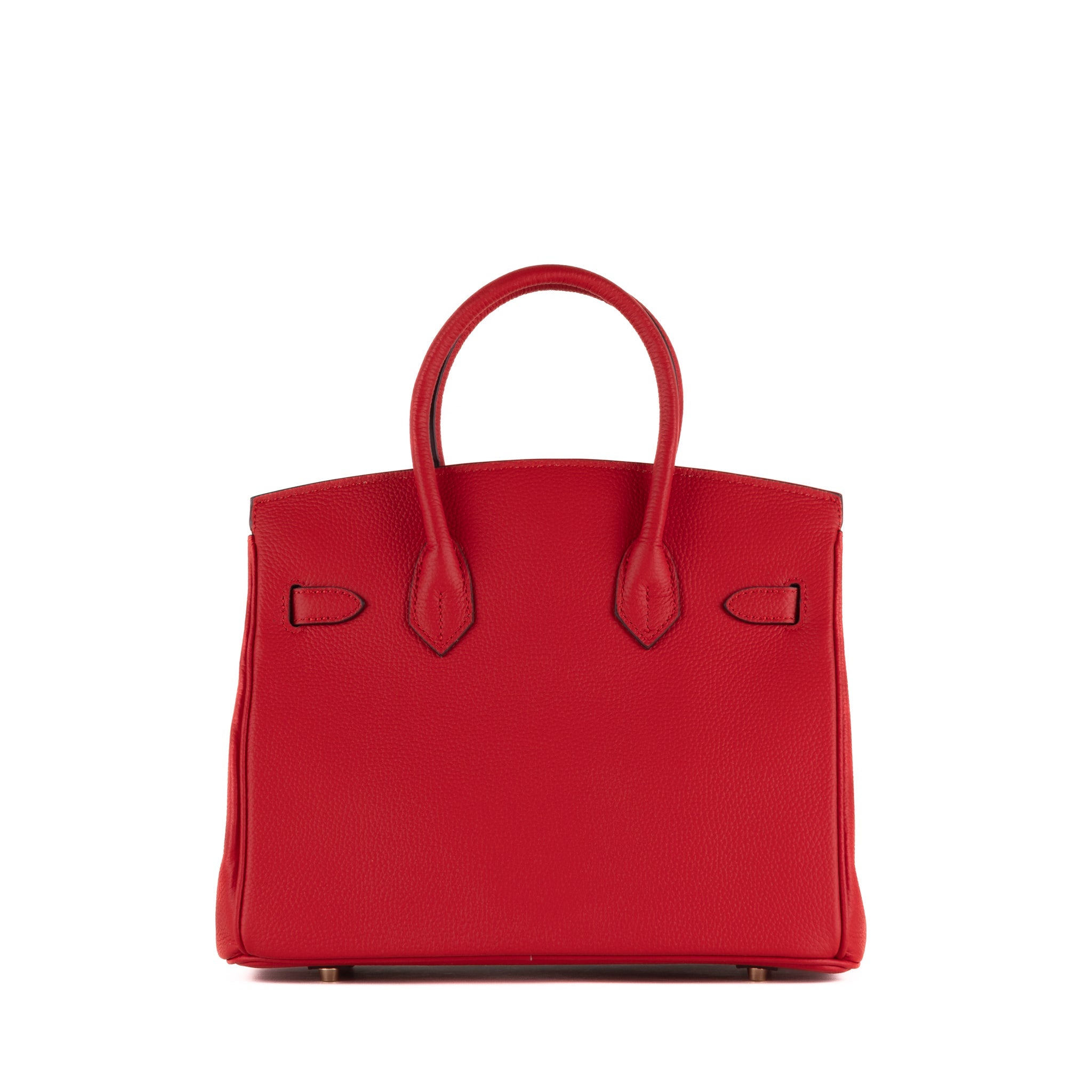 Sac à main Joelle en cuir 30 - rouge