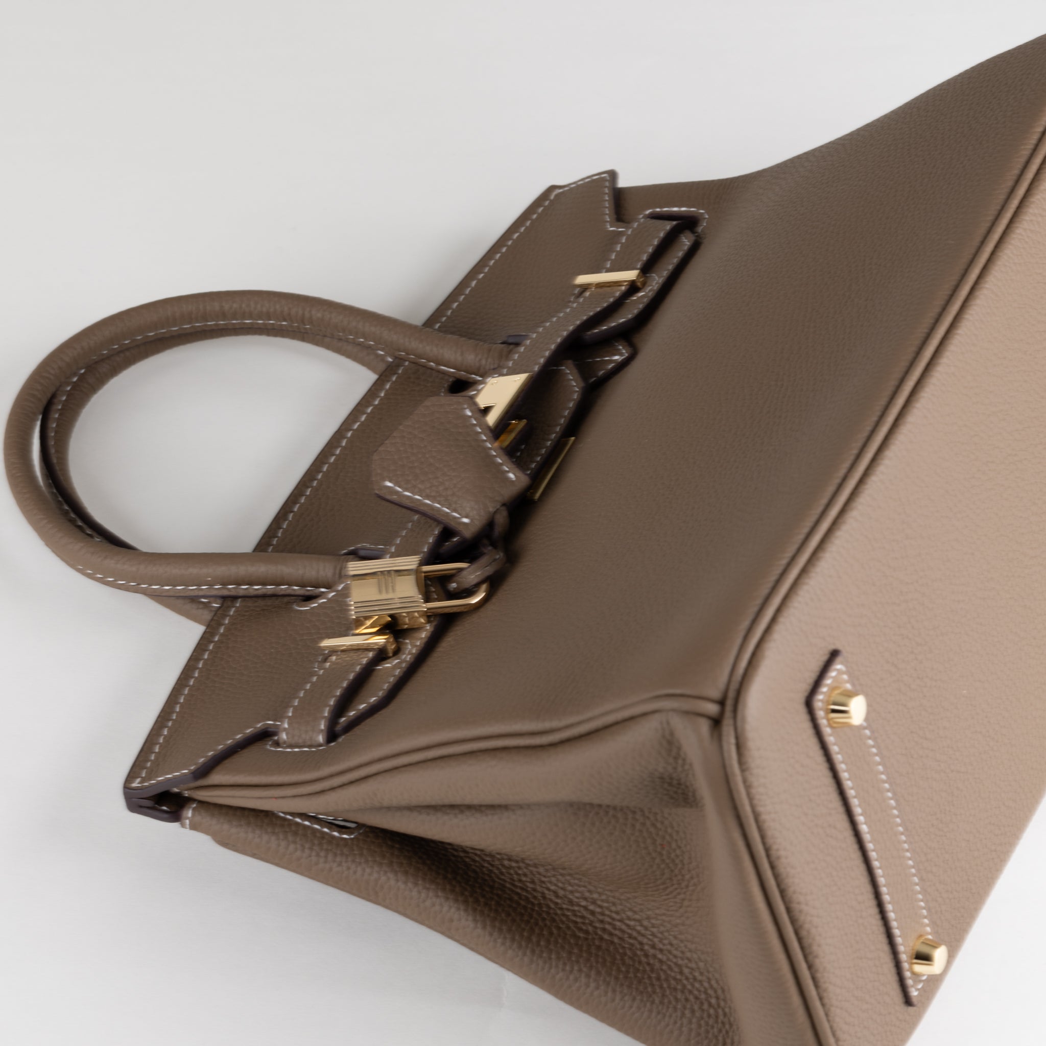 Ella Læder Håndtaske 25 - Peanut