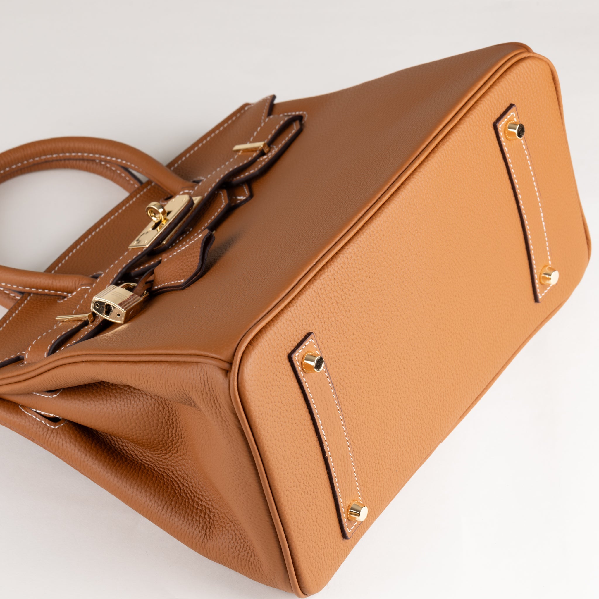 Sac à main Joelle en cuir 30 - marron