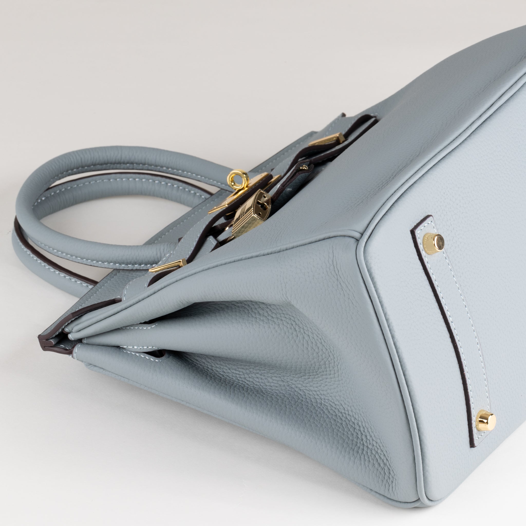 Sac à main Joelle en cuir 30 - bleu
