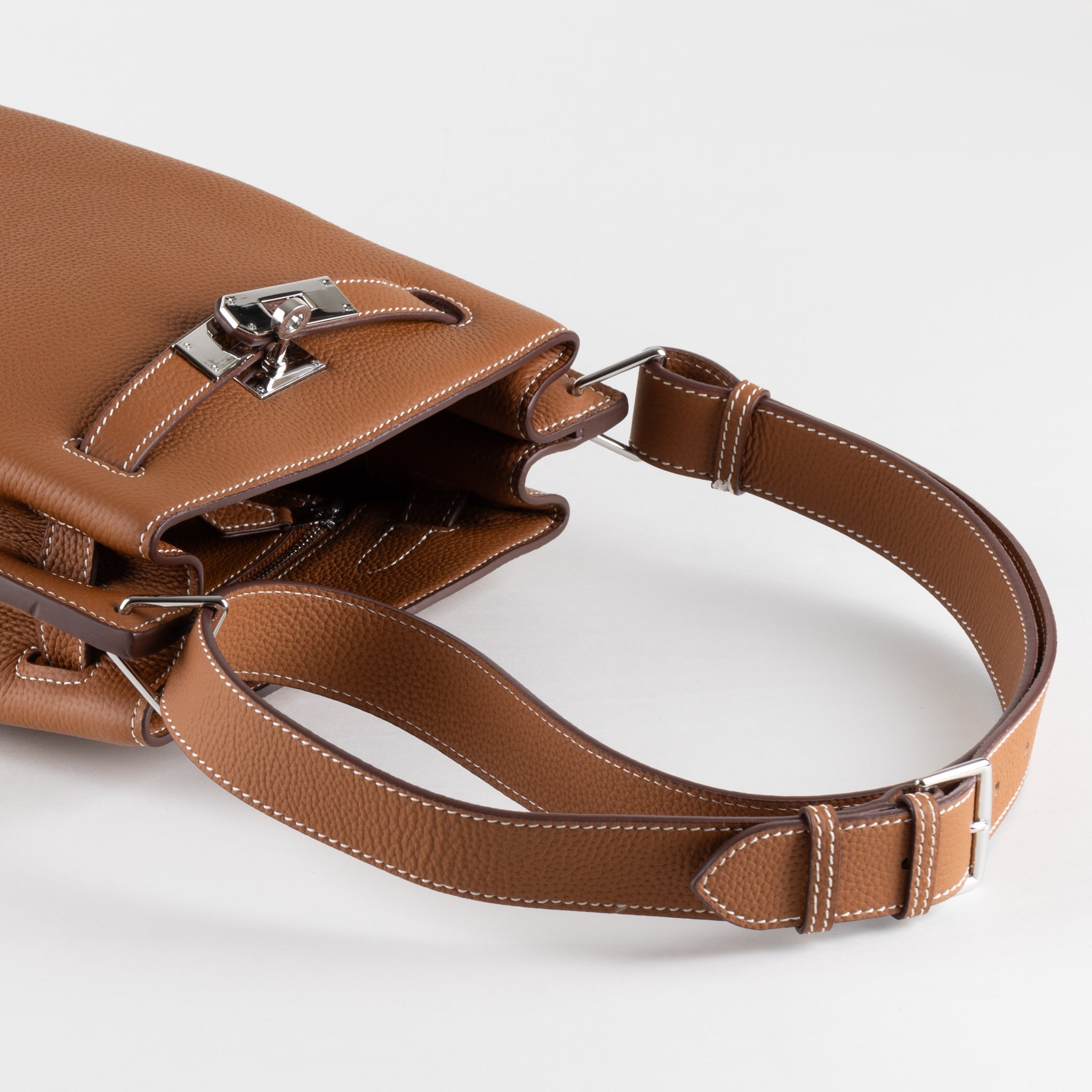 Sac à bandoulière en cuir Kortney 24 - Camel