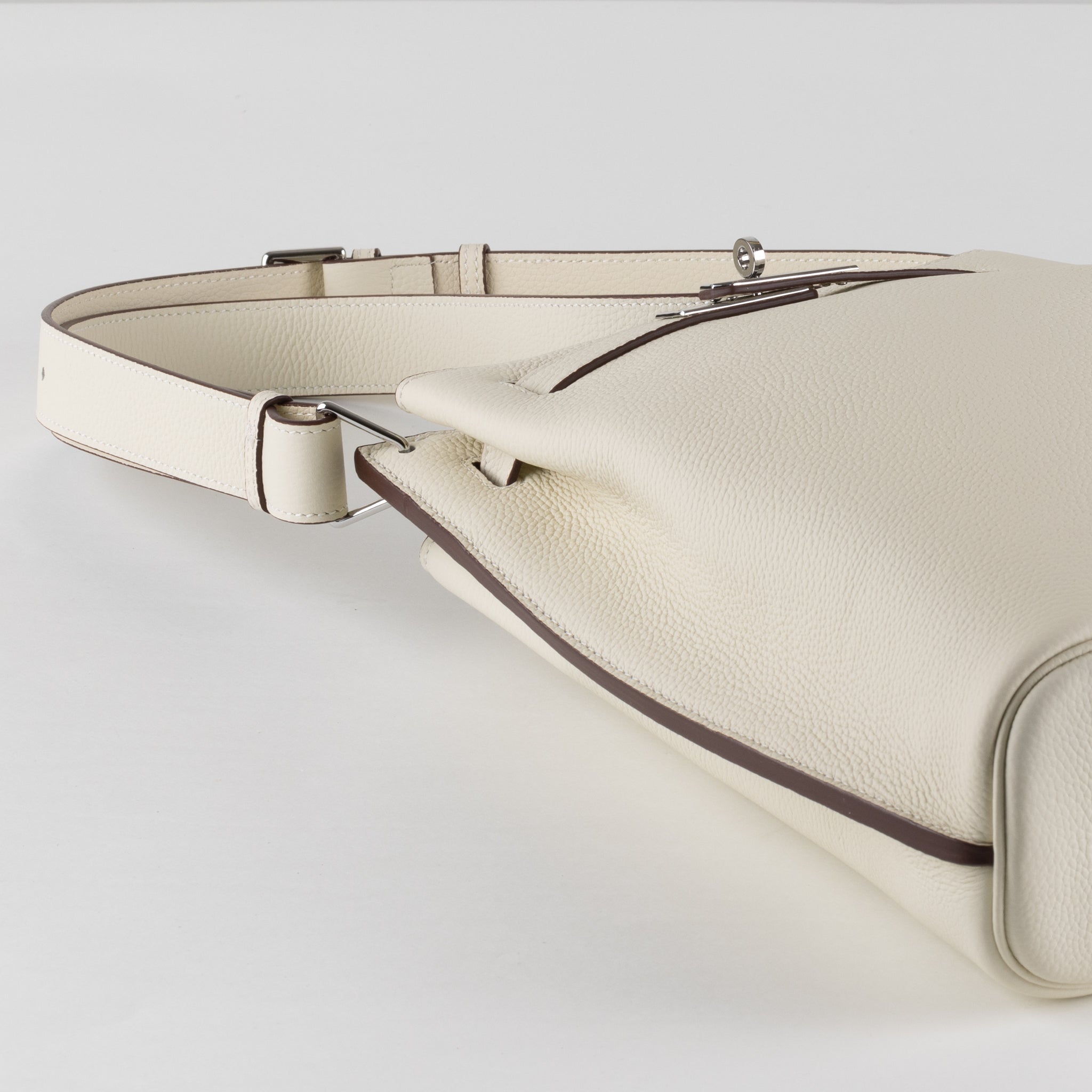 Kortney Læder Skuldertaske 24 - Beige
