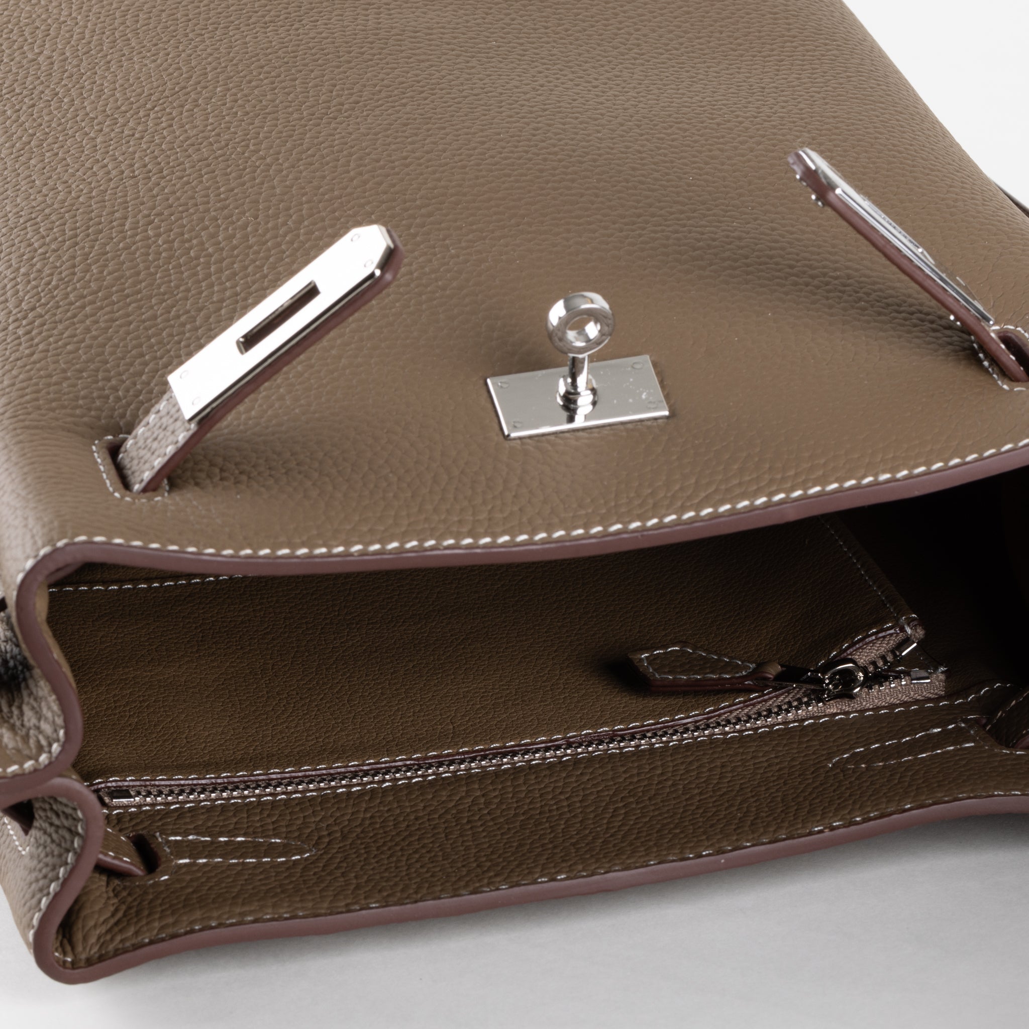 Sac à bandoulière en cuir Kortney 24 - Umber