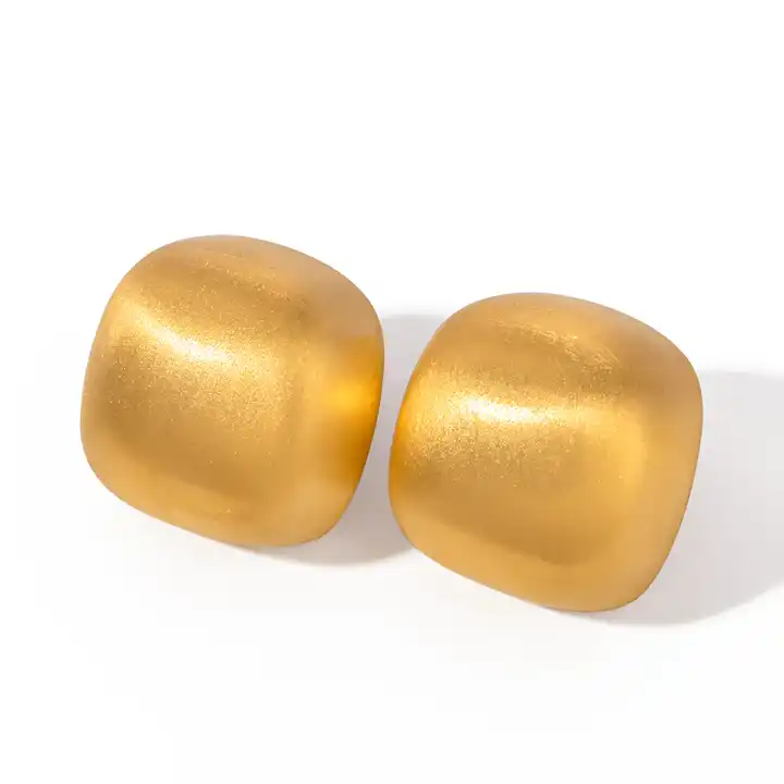 Kvadratiska Studs örhängen