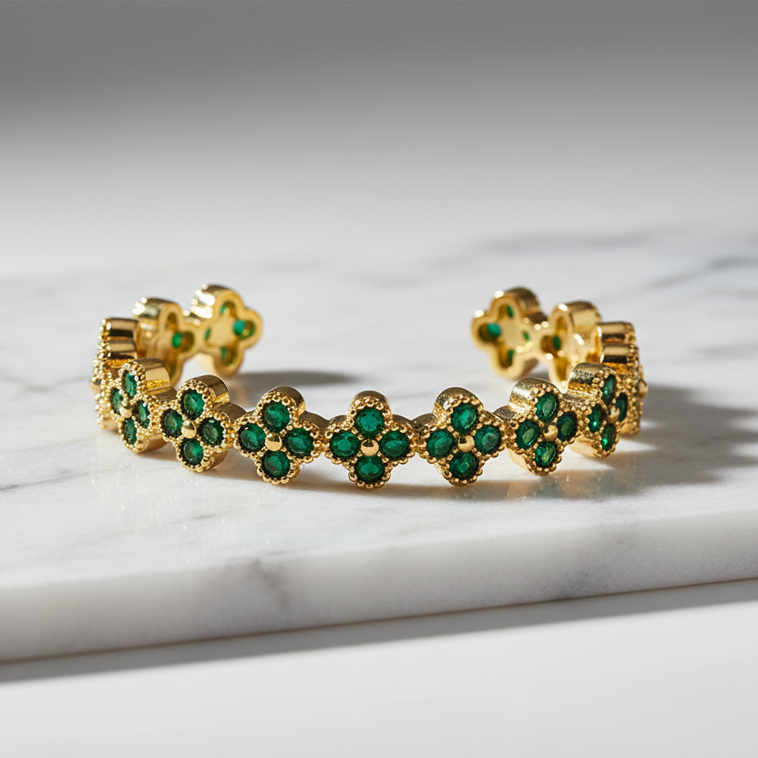 Letizia Bangle - Green