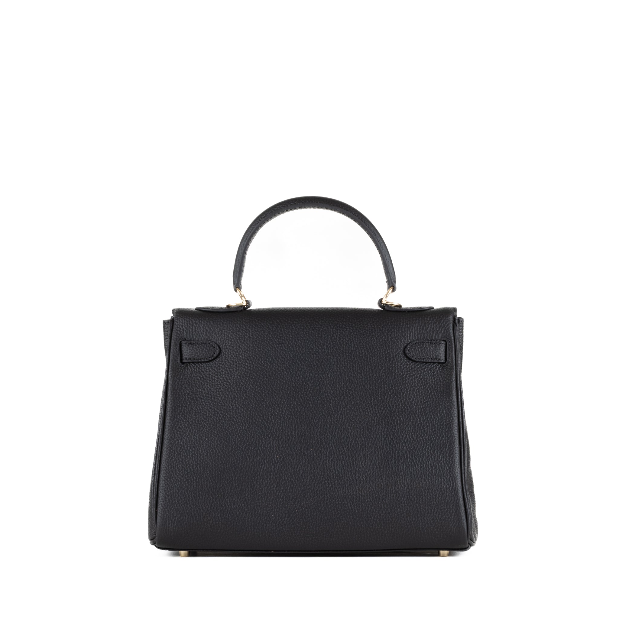 Sac à main en cuir Lili 28 - noir