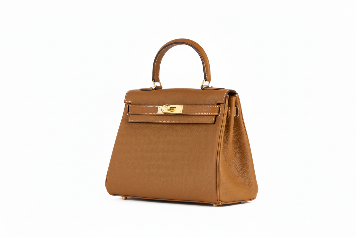 Lili Leder Handtasche 28 - Schwarz