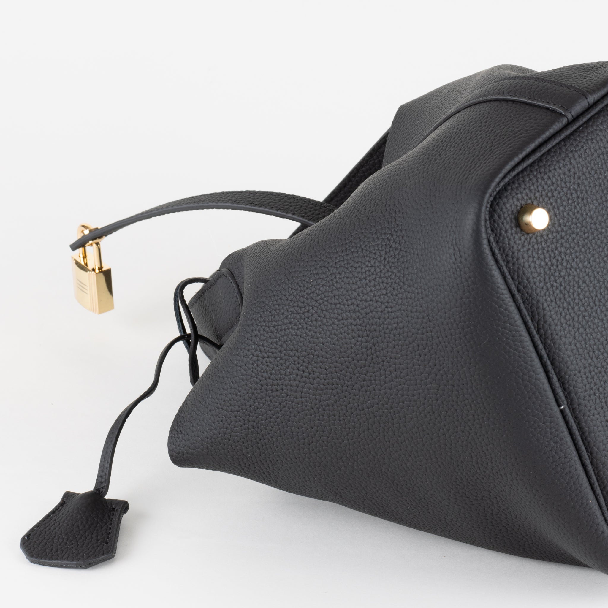Sac à main en cuir Lucie 18 - noir