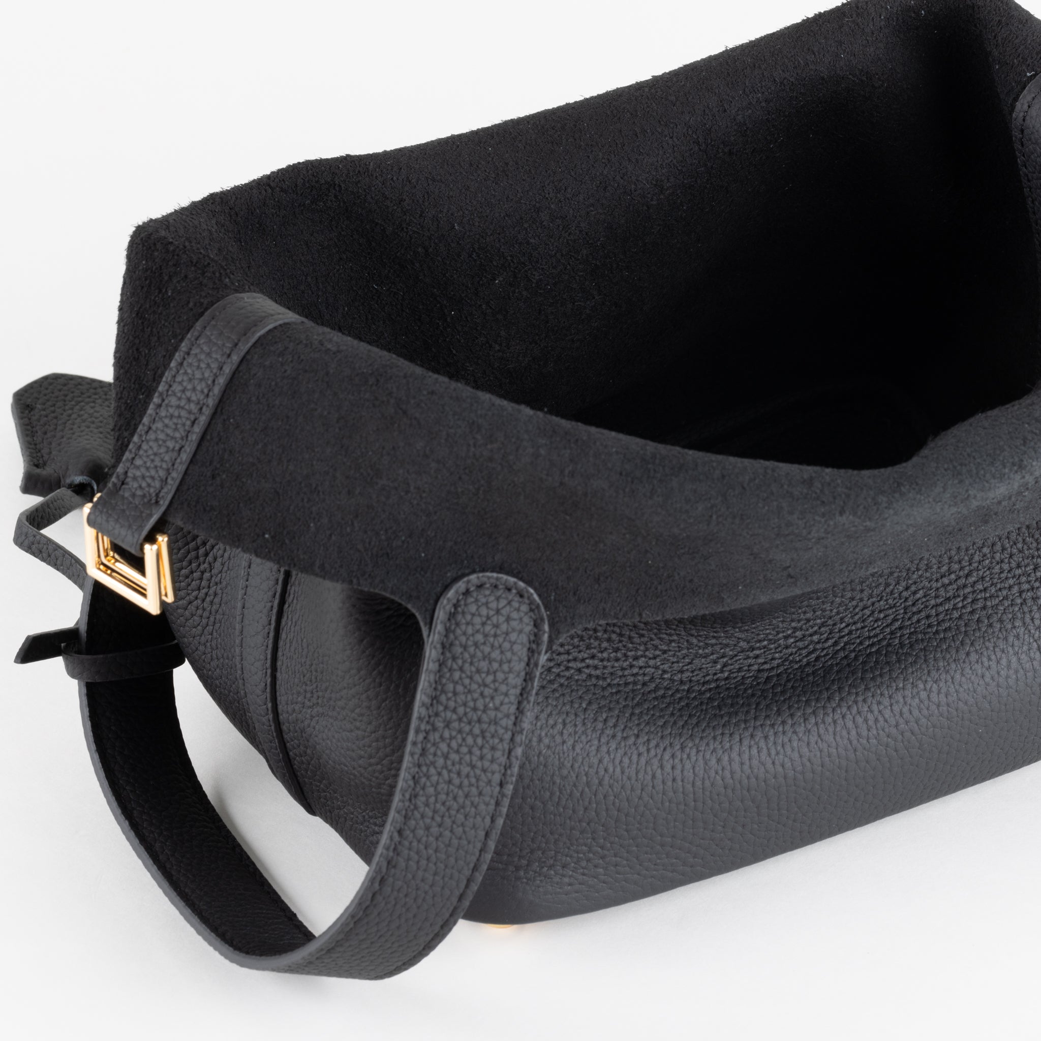 Sac à main en cuir Lucie 18 - noir