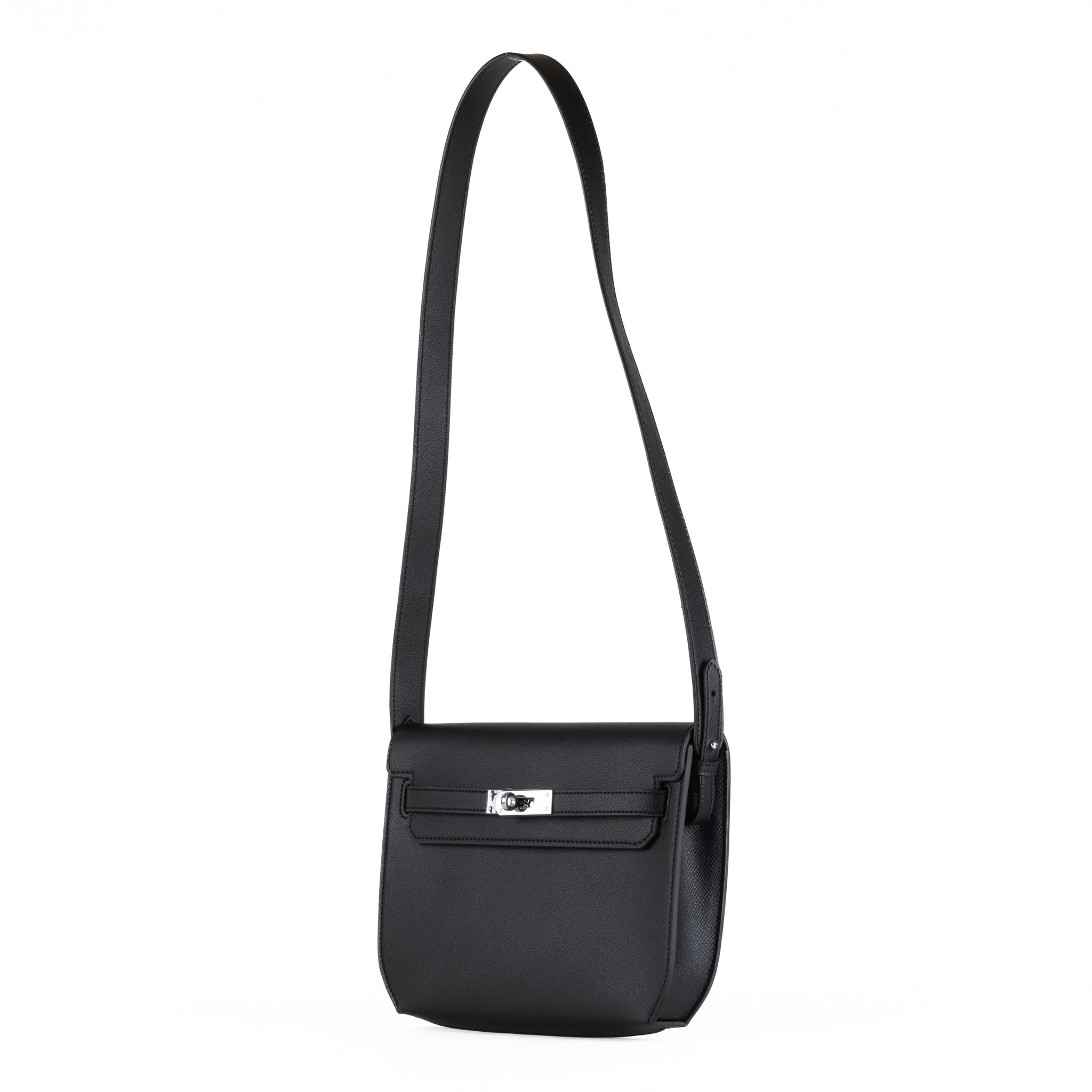 Sac d'embrayage en cuir mella 25 - noir