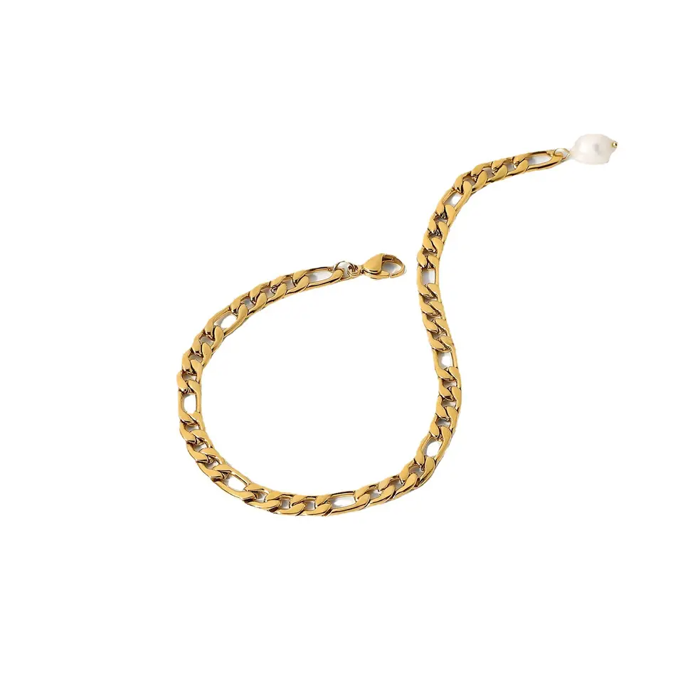Bracelet Nora avec perle blanche