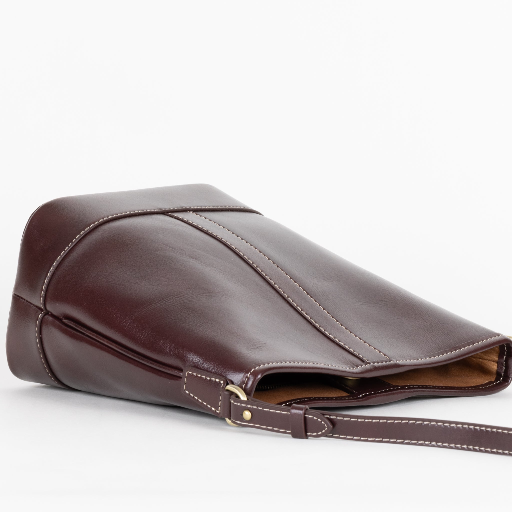 Sac à bandoulière en cuir Sabine 20 - marron