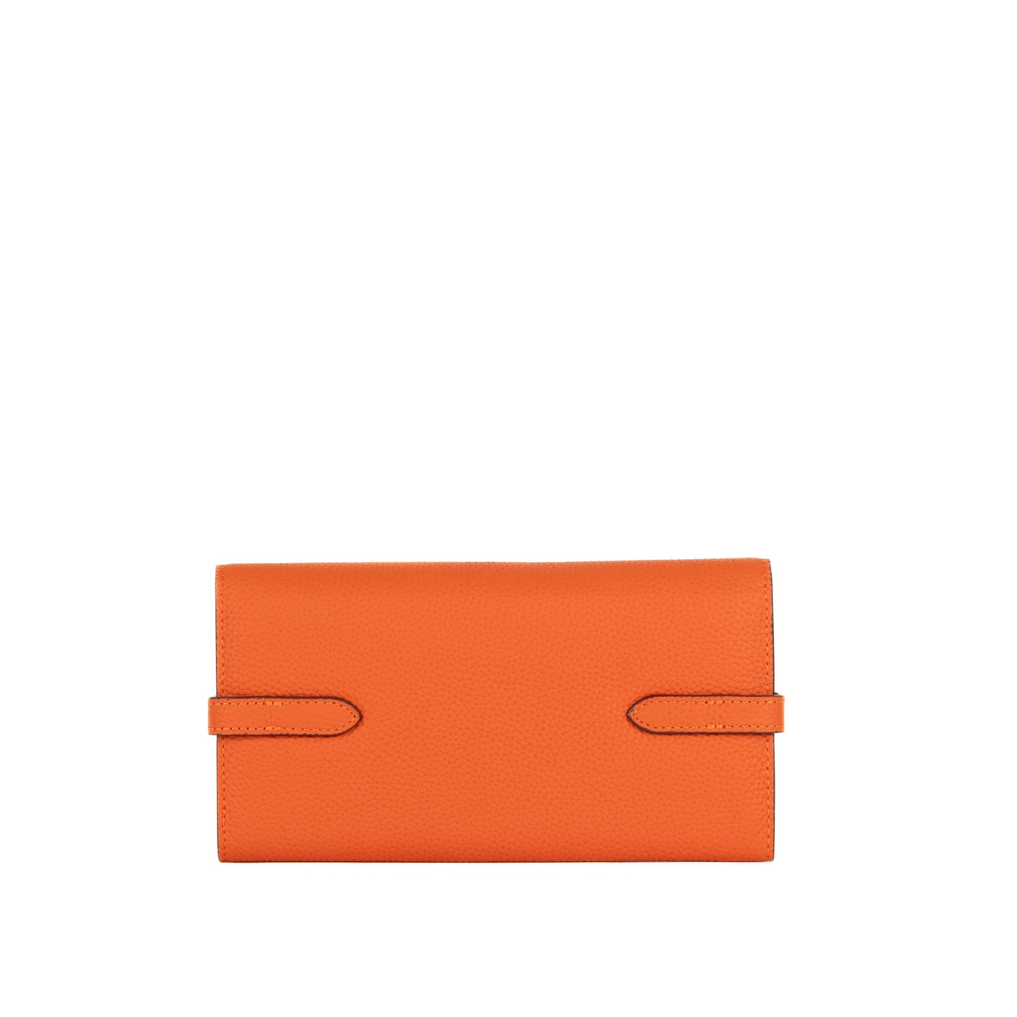 Swedora Continental Leather Wallet 20 - Orange