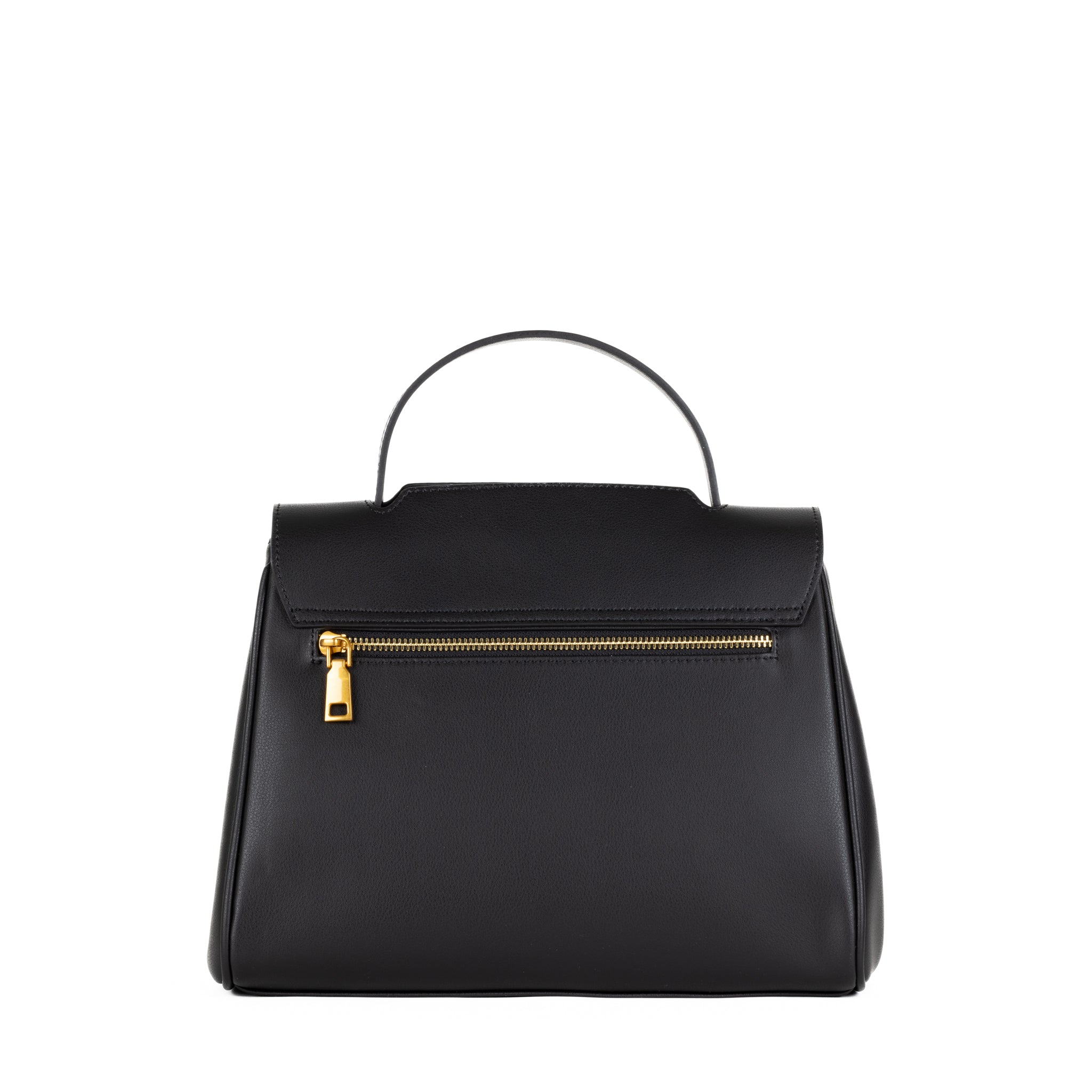 Sac à main en cuir Vanessa 28 - noir