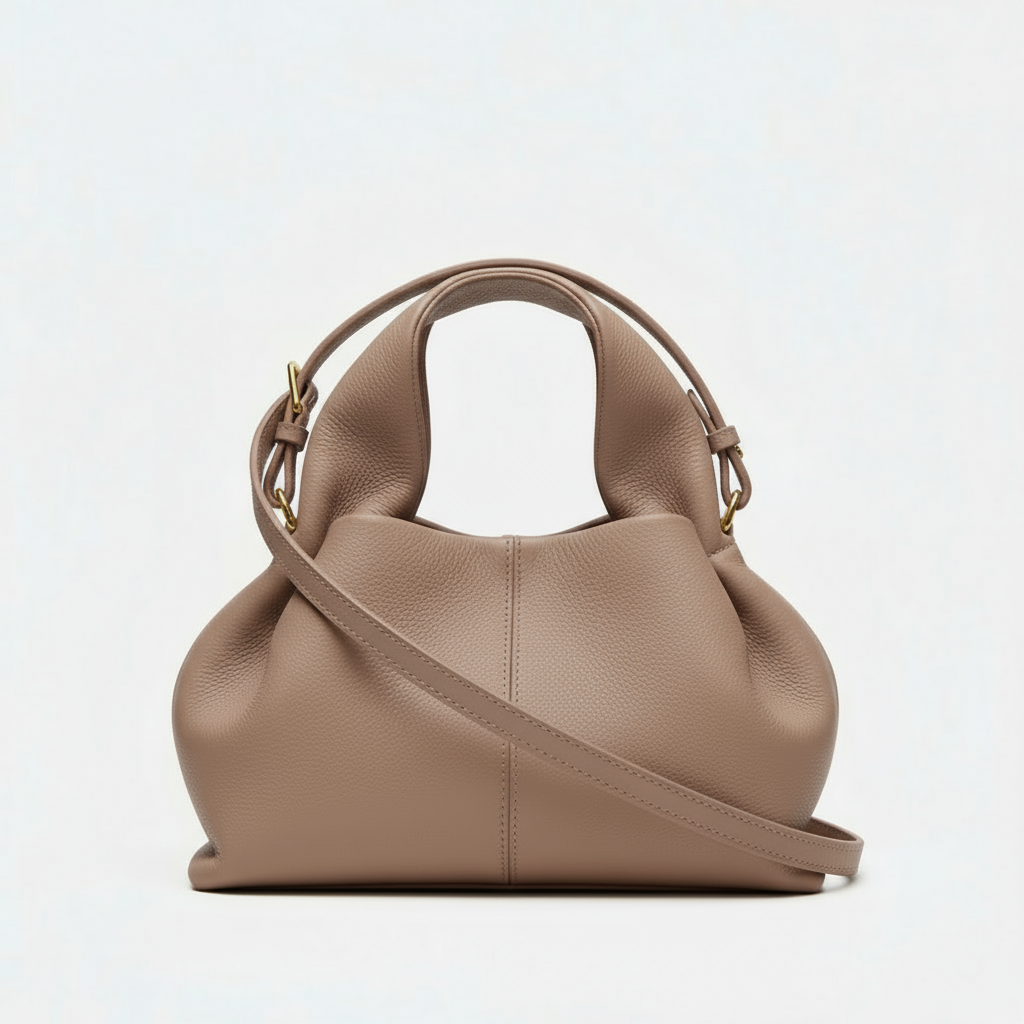 Wexford Petit Nahkainen Käsilaukku 24 - Taupe