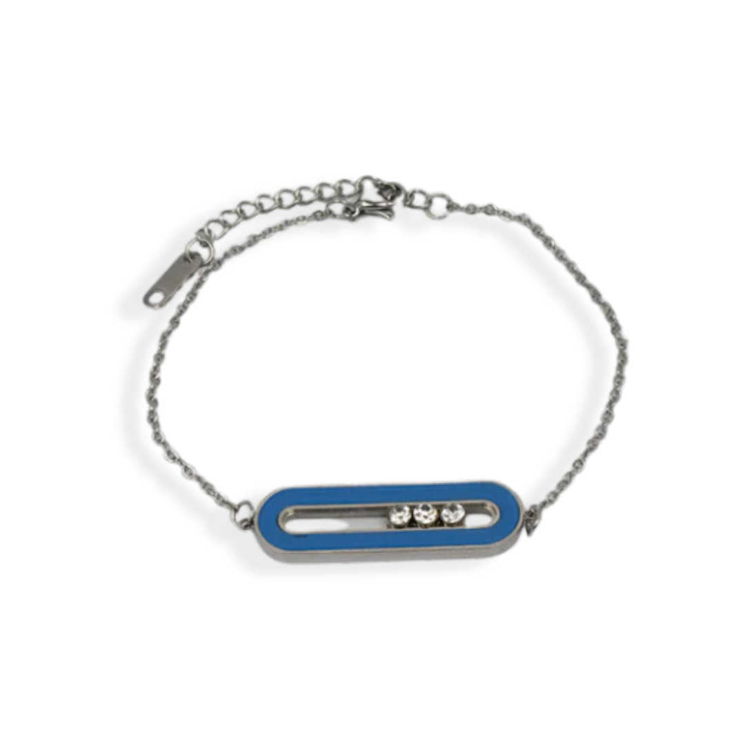 Bracelet en argent Messia