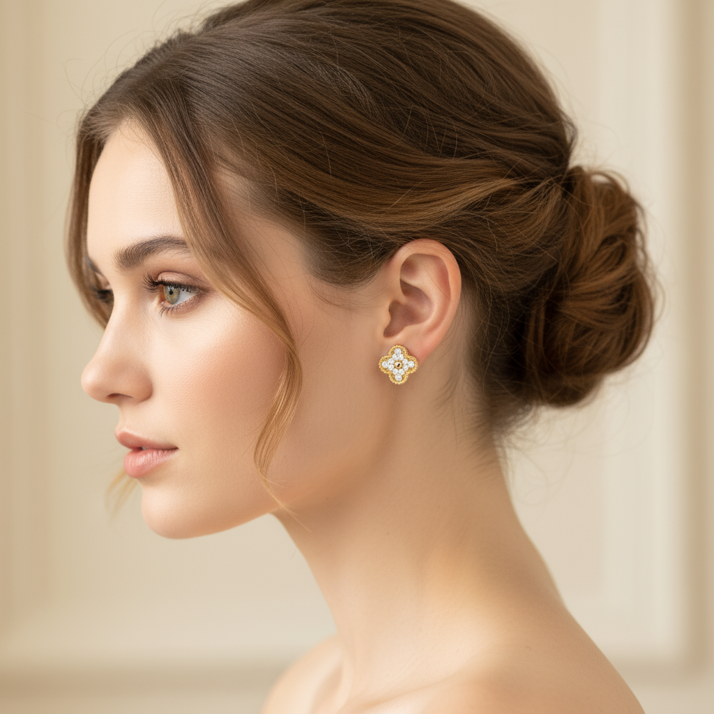 Alicia Fyrklöver Örhängen